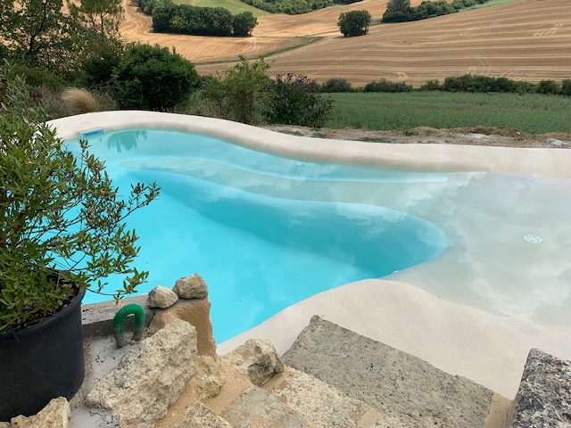 Réalisation Piscine Lagon Castillon Massas (32), Piscines Initiales