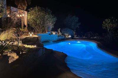 Construction de piscine lagon dans le Gers - Piscines Initiales