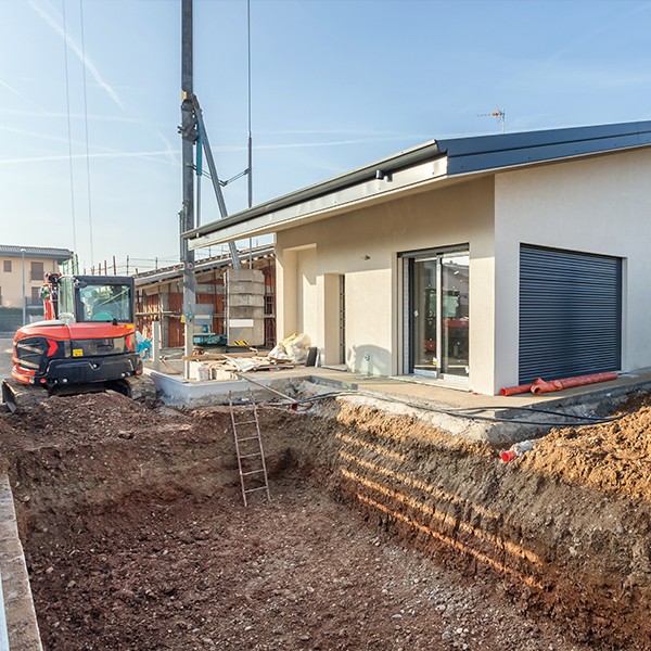 Terrassement piscine dans le Gers